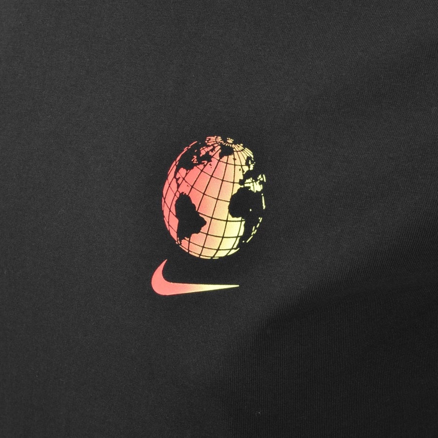 Alternative Image for ProductNike Worldwide Globe Logo T Shirt Black3